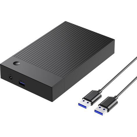 Station d'accueil pour disque dur 6 Gbps, station d'accueil USB 3.0 SATA pour disque dur, compatible avec les disques durs/SSD SATA 2,5/3,5 pouces. (1/5)