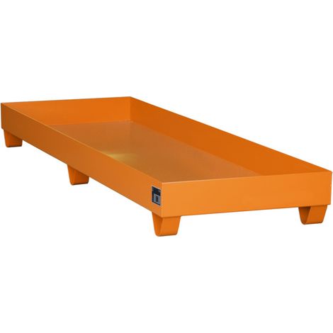 Bauer Südlohn Bac de récupération 2040, peint, orange jaune