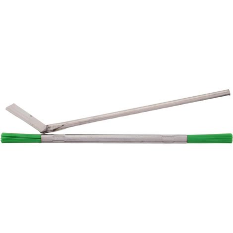 Grattoir à Joints en Fer Argenté pour Nettoyage d'Ascenseurs, Ensemble 1 Set avec Brosse et Pelle, Usage en Bâtiments Commerciaux et Résidentiels, Outil de Grattage pour Sillons (1/5)
