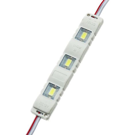 Guirlande de 20 Modules de 3 LEDs SMD 5730 12V 0,75W - DSC 6000K - Ledme - LM6236 (1/2)