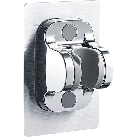 Support de Pommeau de Douche - Angle Réglable - Adhésif Renforcé - Pour Carrelage Fissuré - 12 cm - Étanche - 1 Pièce (1/5)