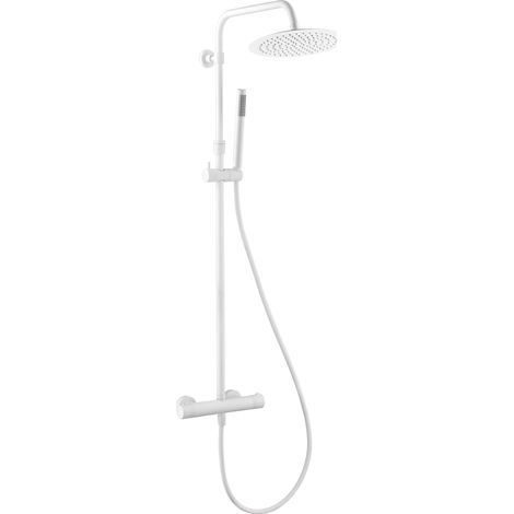 Essebagno Colonne de douche thermostatique Luisa II blanche