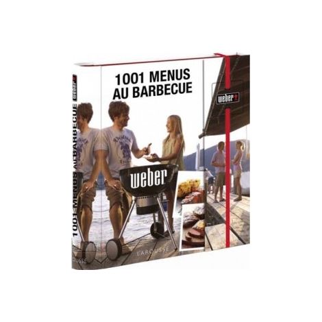 Weber WBR0120A Weber 1001 Men - Libro de cocina de barbacoa multicolor