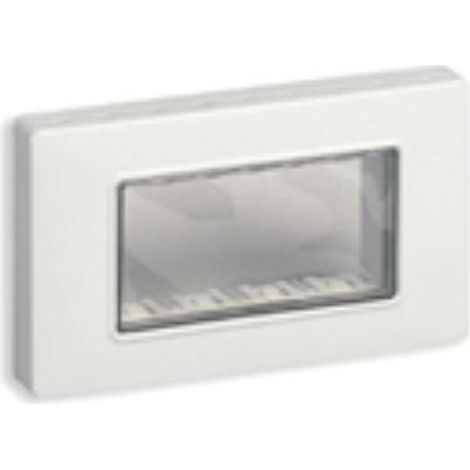 Vimar Eikon Arké Plana Wandabdeckung mit Schrauben 4M IP55 14944.01