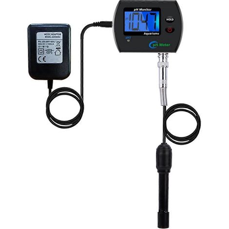 Moniteur de pH en ligne pour aquariums, conçu pour la vérification régulière de l'acidité des échantillons liquides à usage domestique.-AquaForge (1/5)