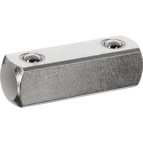 Passe-fils 4-KT. Gr. 1/2 pouce L.42mm avec sécurité à boule (1/3)