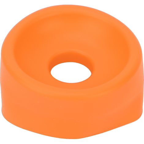 Manchon en silicone lavable et réutilisable pour adultes - Accessoire d'entraînement orange (1/5)