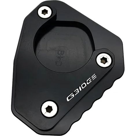 (LOGO G310GS) Béquille latérale/de pied d'extension compatible avec BMW G310 R, G 310 GS et G 310R (2017-2023, 2019, 2020, 2021, 2022) maxpower (1/4)