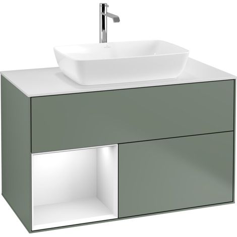 Villeroy & Boch F771GFGM Meuble sous-lavabo Finion F77 (1/2)