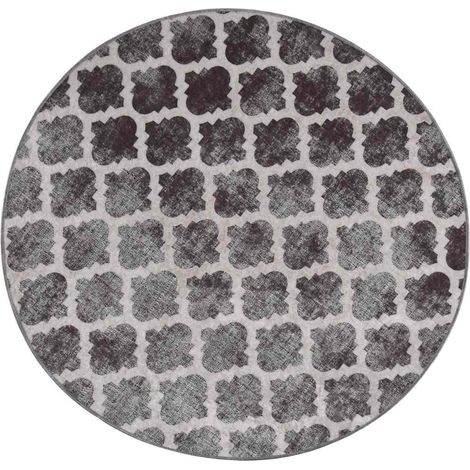 Maison Exclusive - Teppich Waschbar Mehrfarbig φ120 cm (1/5)
