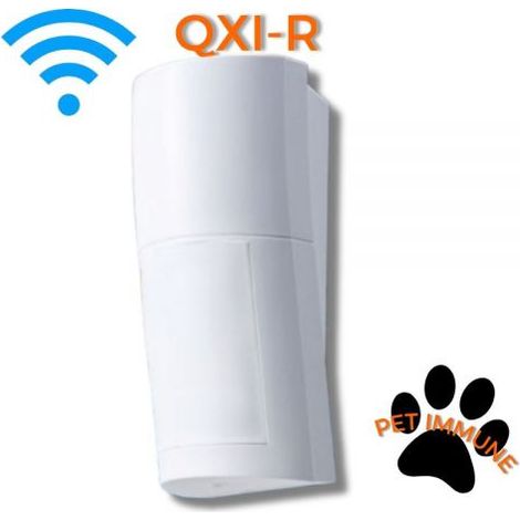 Optex sensore esterno infrarossi wireless universale 120° 12m h2 - QXI-R