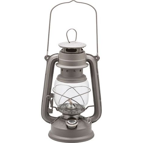 Lampe tempête à pétrole rétro 25 cm – Éclairage doux et chaleureux – Mèche colorée pour ambiance unique – Pour camping et décoration – Cao Camping