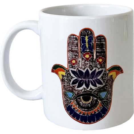 Tasse en céramique Main de Fatma par Cbkreation (1/2)