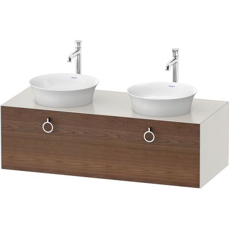 DURAVIT WT4983B77390010 WTU blanc Tulip, 1 trou, avec trop-plein, bride murale, 408