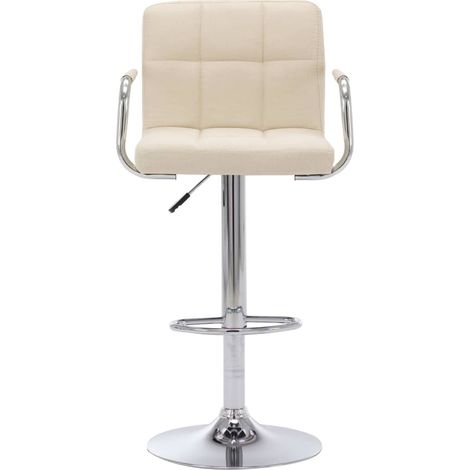 Maison Exclusive - Barhocker Creme Stoff