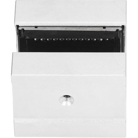 Bloc coulissant en aluminium SBR30UU avec conception à boîte ouverte et logement de roulement pour rails de guidage et roulements en aluminium. (1/5)