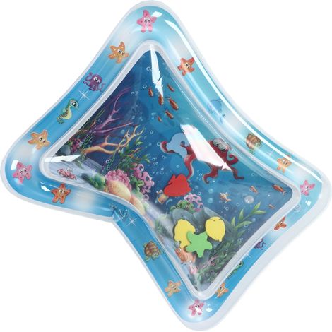 Aufblasbare, auslaufsichere PVC-Wassermatte für Babys und Kleinkinder, tragbar, im Oktopus-Stil (1/5)