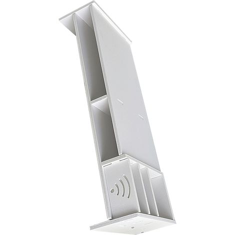 Monitorständer mit Ablagefach für den Schreibtisch – 49 x 19,6 x 10 cm – PVC-Holz (1/3)