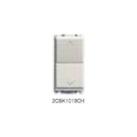 Abb chiara pulsante 250v doppio sali scendi 2csk1018ch