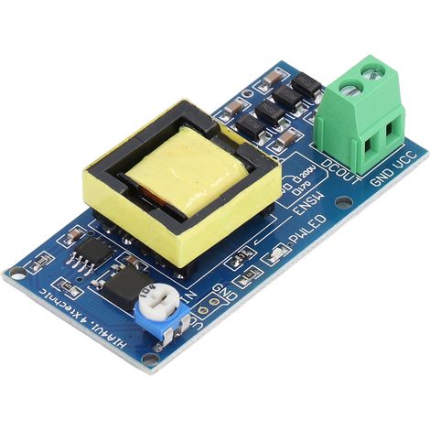 Circuit imprimé convertisseur élévateur DC-DC, réglable pour les applications de sécurité, augmentant 5-12V à 300-1000V, 220mA. (1/5)