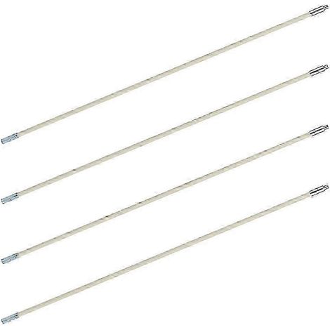 Brosses de nettoyage de cheminée (lot de 4) compatibles avec le nettoyage professionnel des conduits de sécheuse (1/5)