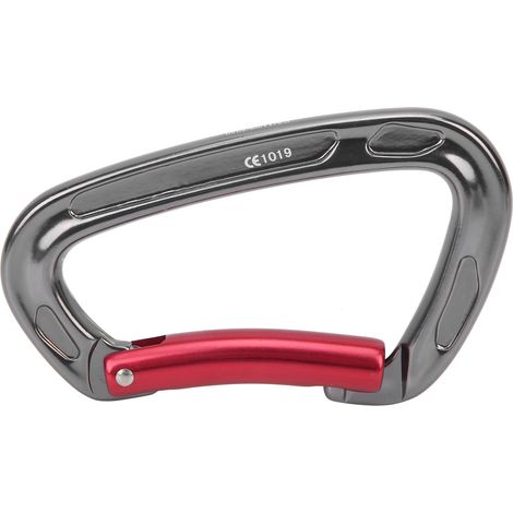 Mousqueton multifonction extérieur, clip en aluminium en forme de D, crochet d'escalade, accessoire de camping (1/5)