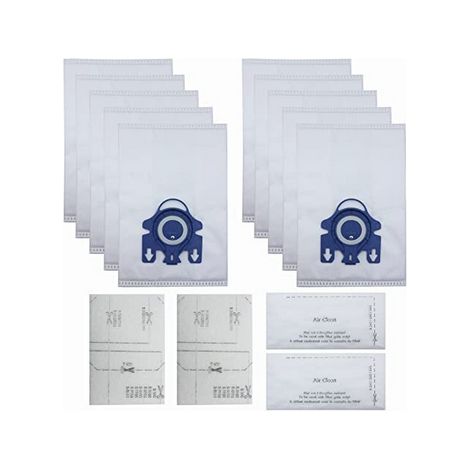 10 sacs + filtres pour aspirateur Miele C1 C2 C3 S5000 S8000 S227 S400 S280 (1/5)
