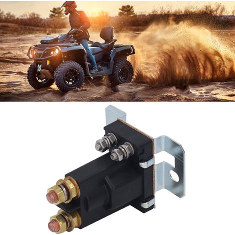 Relais CC haute intensité 500 A, isolateur de batterie double, relais de contact pour moteur de chariot élévateur, type de démarrage 24 V CC (1/5)