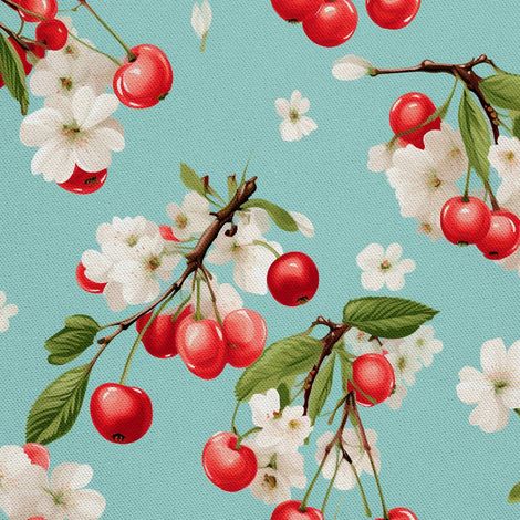 Tela decorativa para exteriores Oxford - Motivo frutal  DX6083 (1/5)