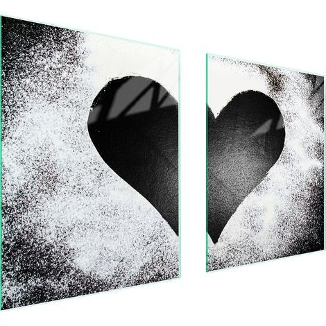 GLASSCHUTZPLATTE FÜR HERD 85x52 HERZ (1/5)