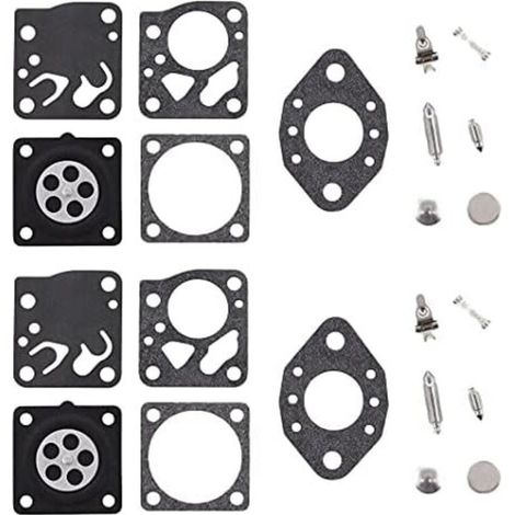 Lot de 2 membranes de carburateur pour Stihl 020 024 028 030 031 032 – Compatible Mc Culloch PM 370, PM 490 et Solo 610, 647 – Remplace RK-13HU, RK-14HU (1/3)