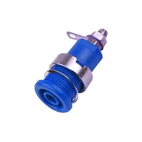 Prise de courant 4mm bleu 30amp pour châssis Bs-324-ls-bl