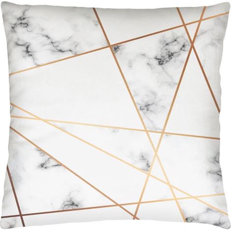 FUNDA DE ALMOHADA TUTUMI 3D 14 45X45 WHITE (1/4)