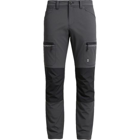Pantalón de trabajo elástico multibolsillos reforzado Juba Dinamic TP10GY gris GrisLL Gris