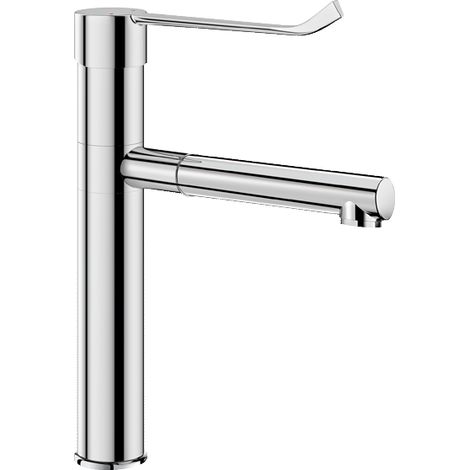 Delabie EHM EP avec sortie pivotante BIOCLIP H.180 L.185 + 2 sorties en acier inoxydable (1/2)
