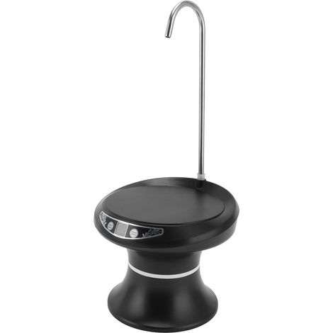 Distributeur d'eau de bureau automatique électrique en bouteille, pour la maison ou le bureau, noir (1/5)