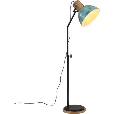 Stehleuchte 25 W Blau 30x30x100-150 cm E27