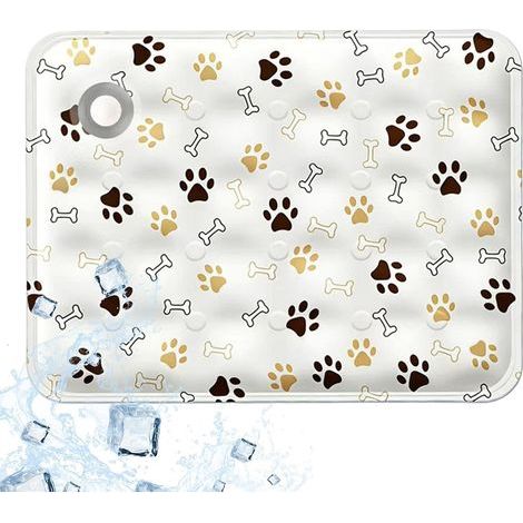 Tapis rafraîchissant canin Anti-Rayures Grand Anti-Humidité Tapis Rafraîchissant Animaux À Remplissage D'Eau Pour Repos Abri Jardin Chenil Petites Moyennes Grandes Races (1/5)