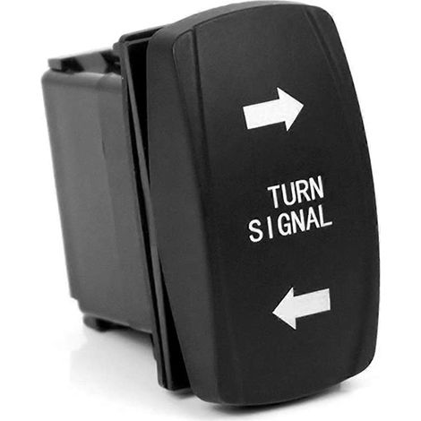 Interrupteur à bascule pour clignotants à LED pour camping-car, véhicule tout-terrain, pick-up, tracteur, bateau, moto, universel 4 broches (1/5)