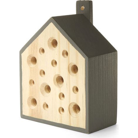 Mini ruche Little Bee House Kikkerland Gris (1/3)