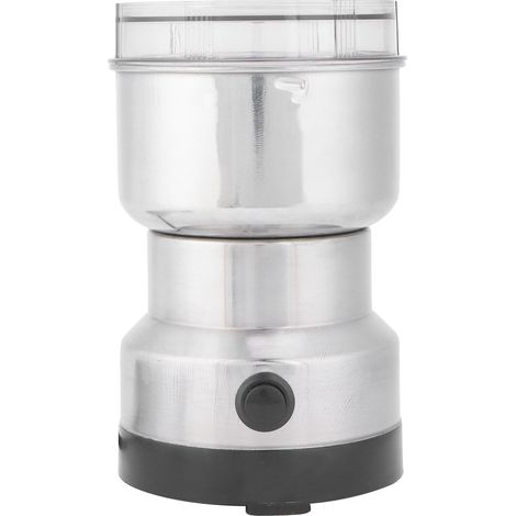 Moulin à café électrique en acier inoxydable pour grains et herbes médicinales 220V EU (1/5)