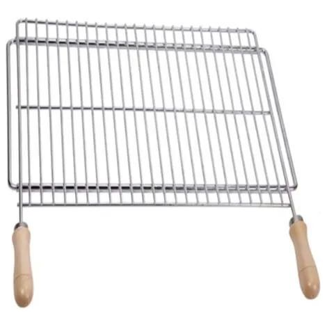 Griglia estensibile Sauvic acciaio zincato 50x40 cm legno