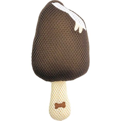Gioco refrigerante e galleggiante con effetto sonoro modello Ice Cream per cani