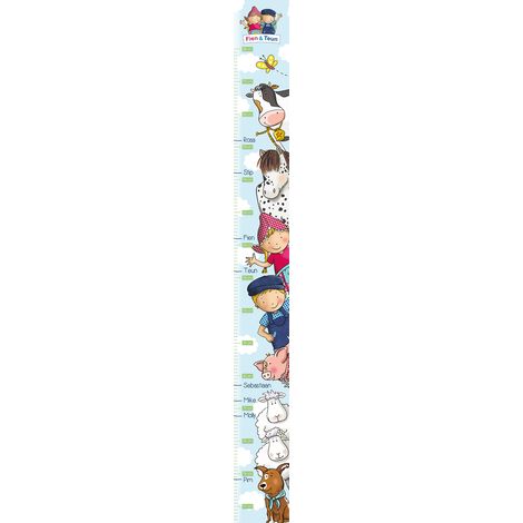 Fien & Teun Wachstumstabelle Kinderzimmer - 160x17cm (1/5)