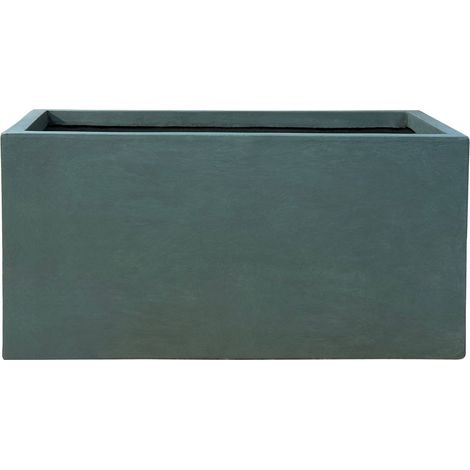 Fioriera HORIZON 79x37x37cm verde scuro
