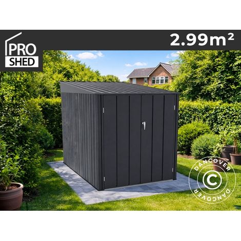 Fahrradunterstand 1,38x2,17x1,65m, ProShed®, 2,99m2, Anthrazit