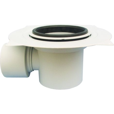 Horizontaler Siphonschacht DN75 mit Flansch