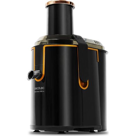 Cecotec ExtremeTitanium 19000 XXL Frullatore frutta e verdura con 19000 giri/min, 1300 W, canale di ingresso 75 mm, disco in titanio, 2 velocità e senza BPA, nero (1/5)