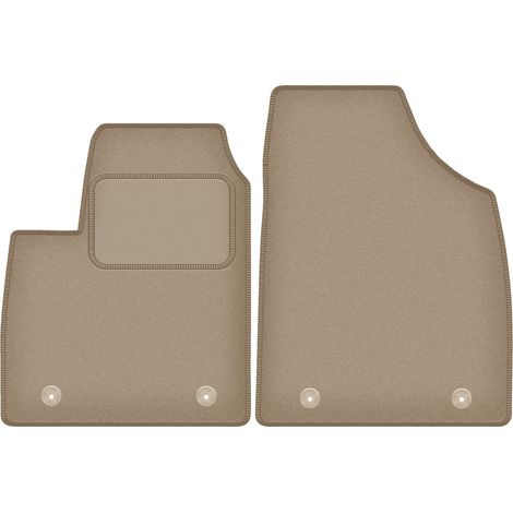Alfombrillas delanteras para MG HS SUV (2018-) color beige. (1/5)