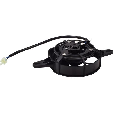 Off-road motorcycle radiator fan, left and right radiator fans, modified water-cooled engine cooling radiator (1/4)